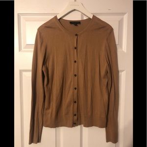 Ann Taylor Camel Colored Cardigan